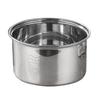 3L 304 Stainless Steel Rice Cooker Inner Container Non Stick Cooking Pot Replacement Rice Cooker Liner Replacement Accessories