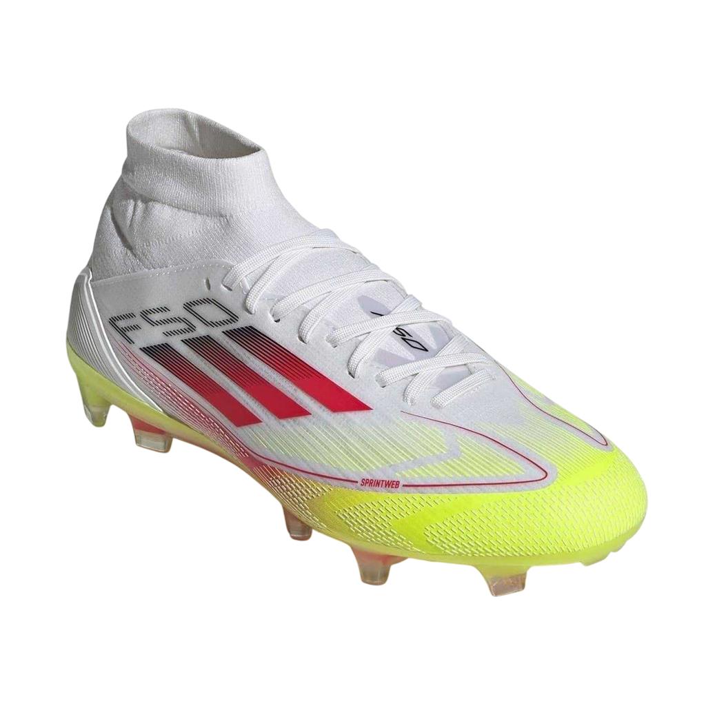 Adidas Womens/Ladies F50 Pro Mid Cut Flat Firm Ground Football Boots