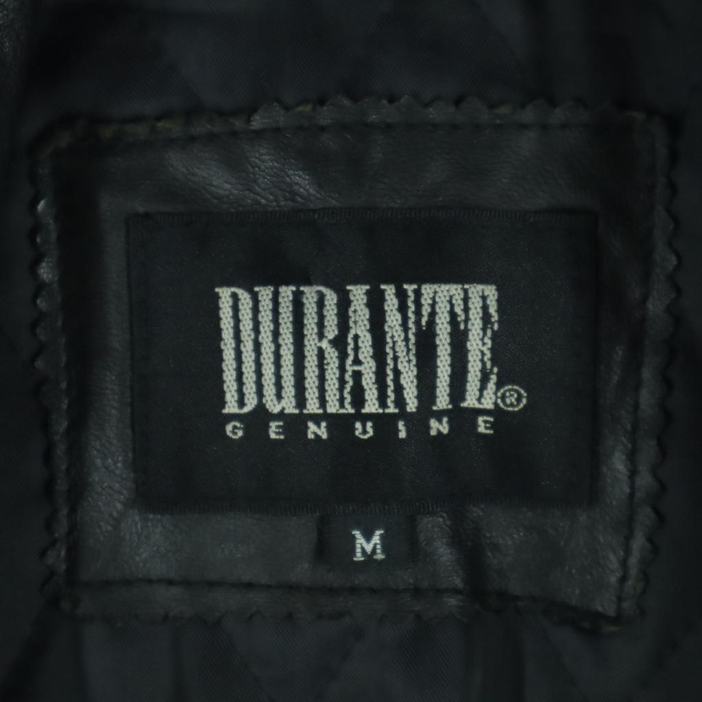 Long sleeve leather jacket M black Sheep leather Men's Used