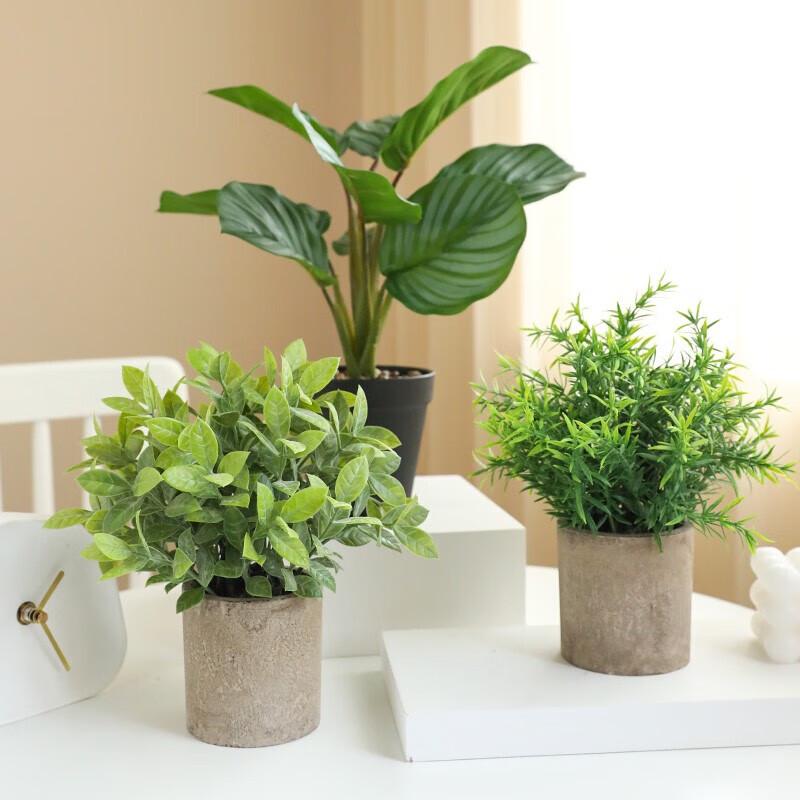 Artificial Rosemary Potted Plant