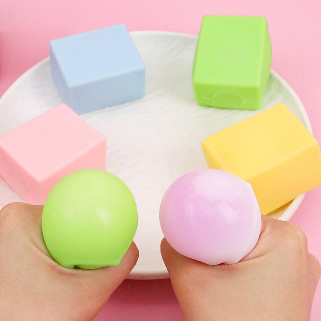 Push Bubble Slow Rising Stress Cube Toys Sensory Toys For Kids Adults Square Shape For Classroom Party Pull Stretch Prospector