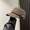 Women S British Style Equestrian Hat Flat Top Newsboy Cap