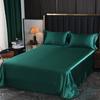 Luxury Natural Mulberry Silk Bed Sheet Set or Only A Bedsheet High-end Stain Queen Ruffles Bed Sheet and Pillowcase Bed Linens