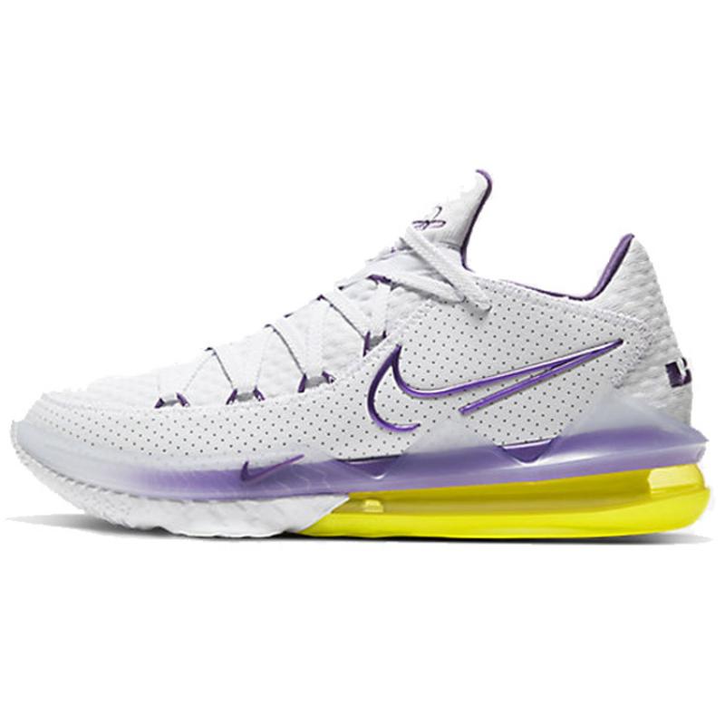 

Nike Lebron 17 Low EP Lakers Sneakers CD5006-102 40.5