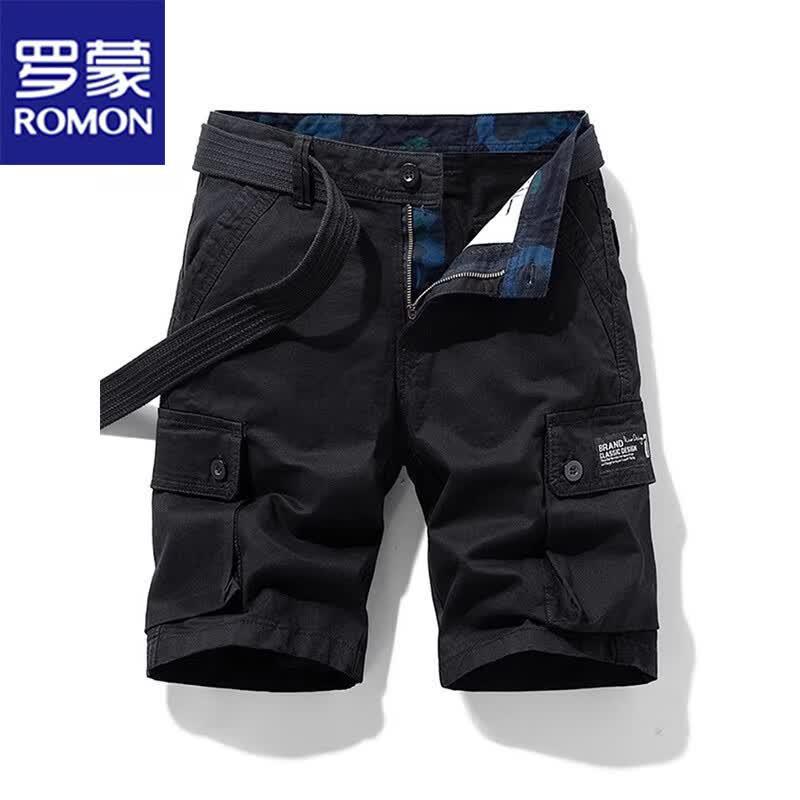 

ROMON Men s Summer Casual Cargo Shorts 29