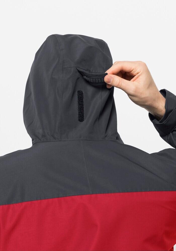 Куртка Jack Wolfskin Taubenberg 3in1 Jkt M adrenaline red