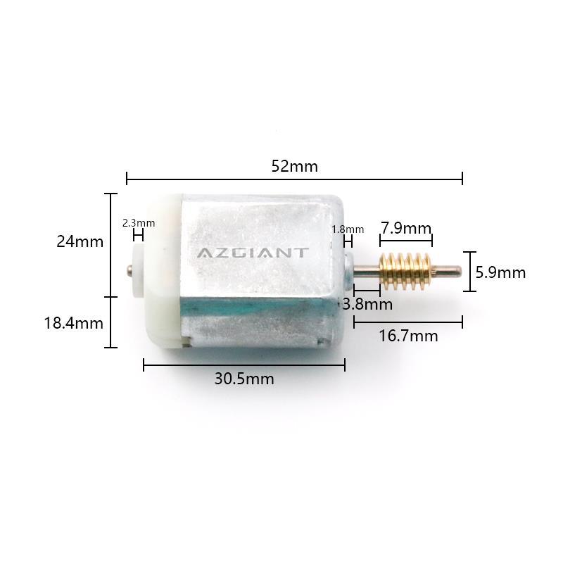 FC-280SB-14240 DC 12V High-strength Metal Housing Car Side Wing Mirror Folding Motor Worm Gear For Cadillac SRX/ST5/XTS/CT4/CT5