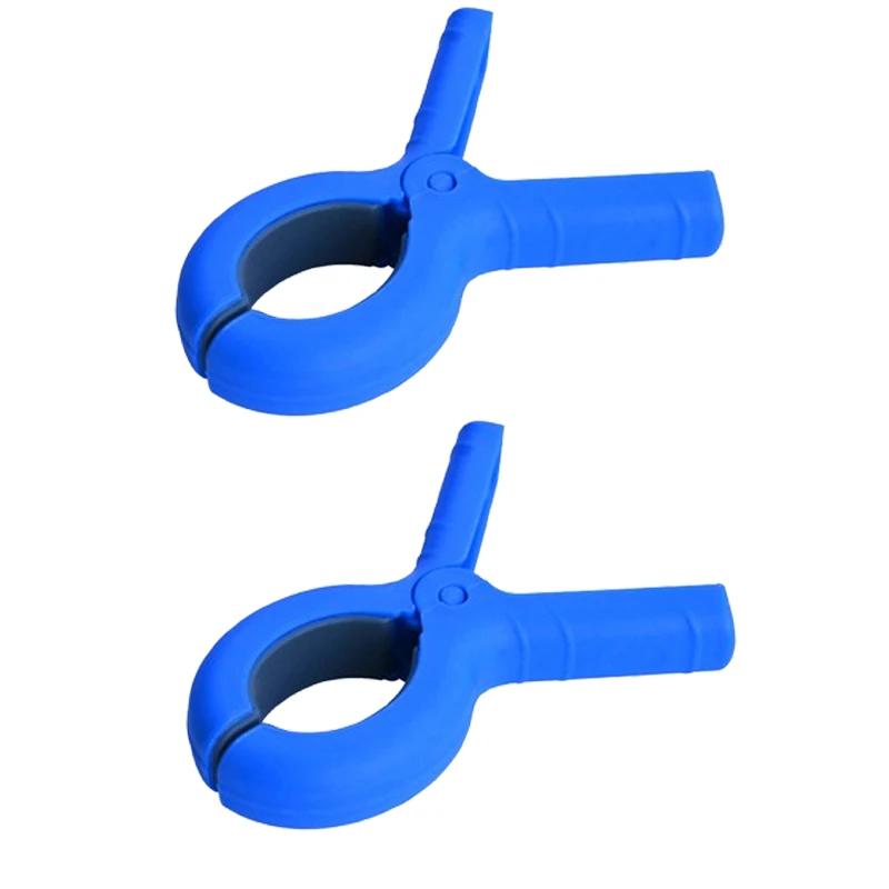 2/4pcs Heavy Duty Plastic Beach Towel Clips Anti-Skid Gasket Towel Holder for Beach Chairs Cruise Clothes Pool Clothes Pins