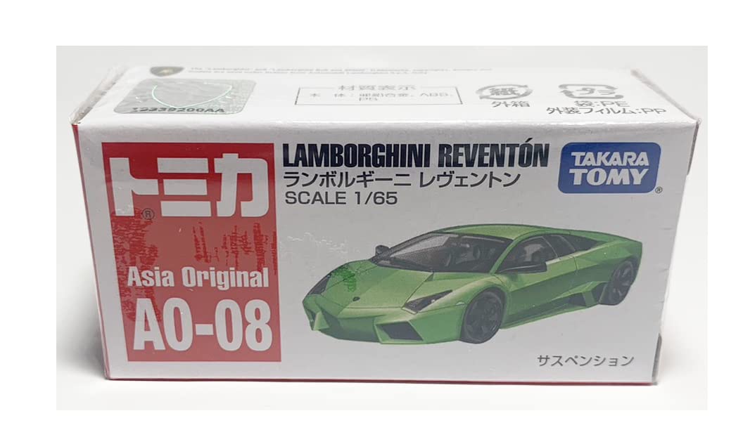 

Overseas Limited Tomica AO-08 Lamborghini Reventon REVENTON ASIA LIMITED Asia Limited [Item]
