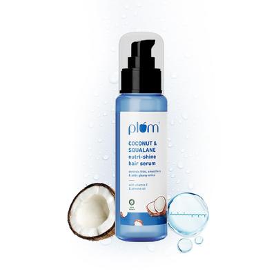 Siero Nutri-Shine per Capelli al Cocco e Squalano Per Controllo del Crespo Lucentezza Istantanea Leggero Leave-In 75 ml Quotidiano