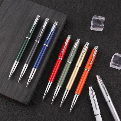 Morandi Mehrfarbiger Metall-Kugelschreiber - Geschäftliches Logo-Design Gelstift