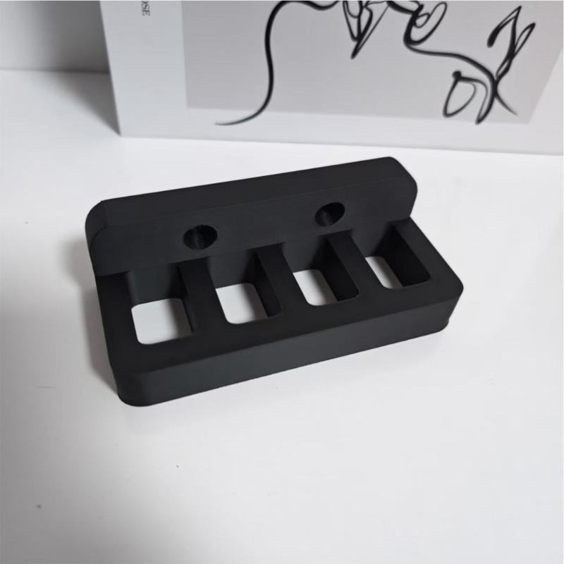 Decorative Multicolor Plastic Mounting Shelf Wall-Mounted Tool Organizer Screwdriver Holder Storage Solution