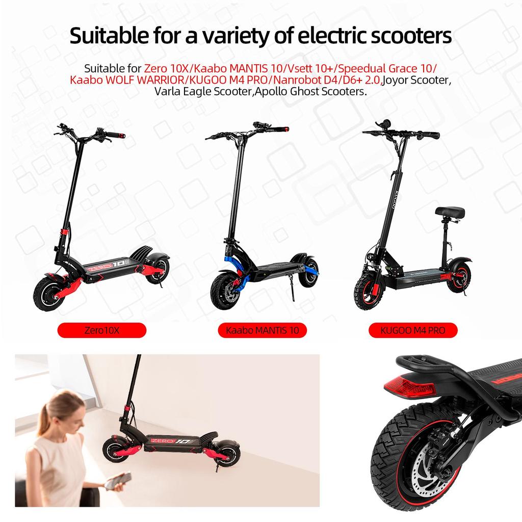 Ulip 10*3/255*80(80/65-6) Off-road Solid Tire with Red Circle