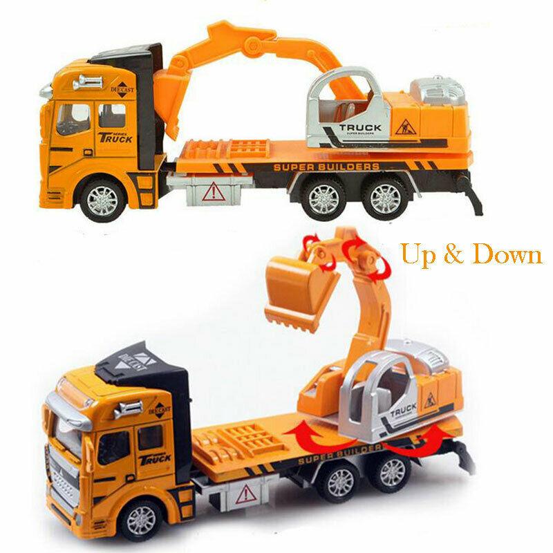 

Toys Boys For Truck Toy Kids Engineering Construction Vehicles Baby Xmas Gift Excavator Truck