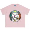Funny Cat Meme Tshirt Unisex Unisex Fashion Vintage Tshirt Shortsleeved Loose Hiphop Cotton Casual Tshirts Streetwear