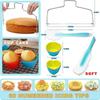 66 Or 110 Piece Cake Decorating Kit With Turntable TPU Piping Bags Stainless Steel Tips Icing Scraper Home Bakery