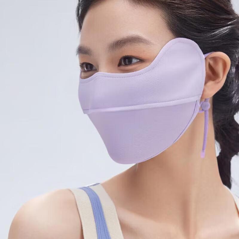 Banana Umbrella Cooling UV Eye Protection Sun Mask