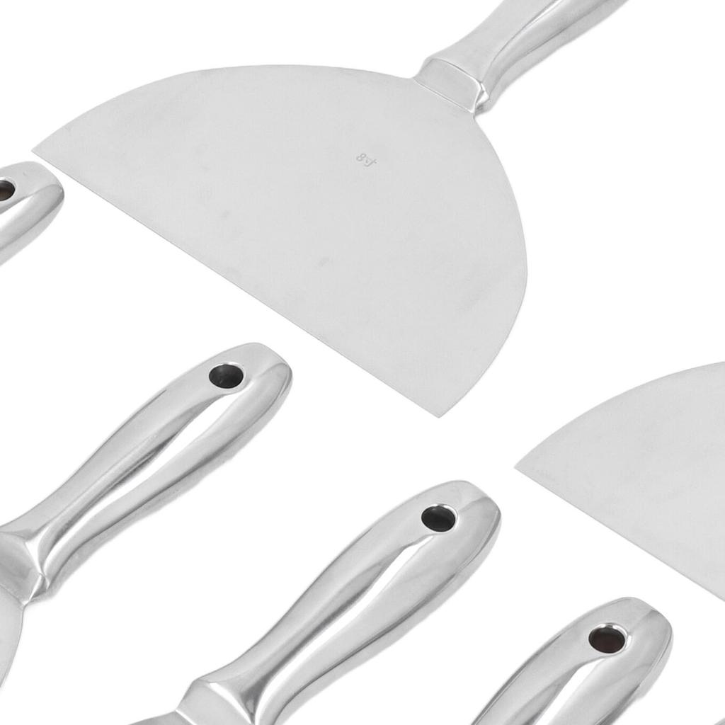 7Pcs Putty Knife Paint Scraper for Repairing Drywall Removing Wallpaper Applying Putty Plaster Cement Drywall Hand Tool Kit