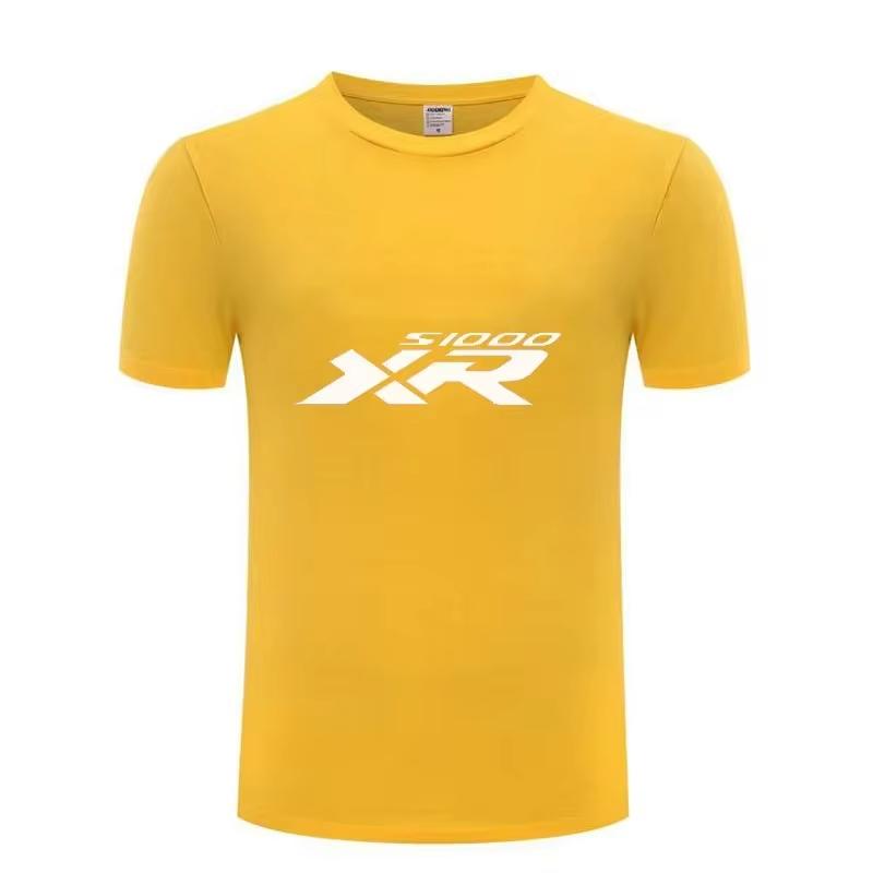 High Quality S1000XR T Shirt Men Print New LOGO Tee Cotton Summer Short Sleeve Round Neck Tops Casual Clothing Unisex Oversized