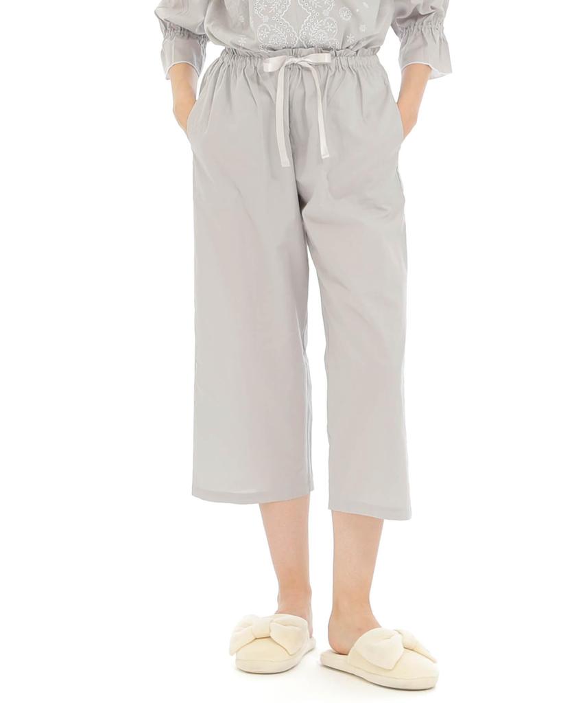 Narue Gray AO Lace Pajama Set Women's (Size 60)