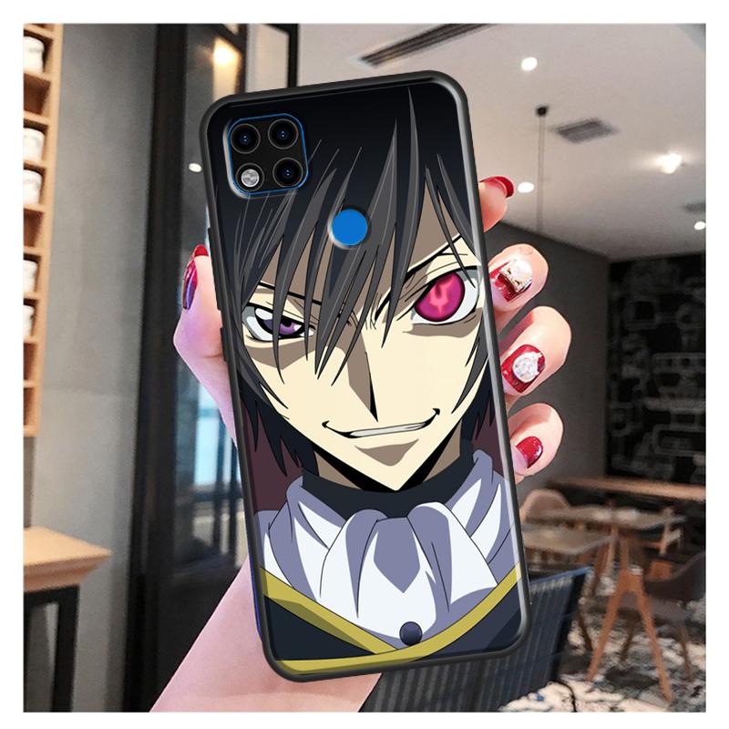 Lelouch Code Geass Hülle für Xiaomi Redmi Note 10 Pro Note 9 Pro Note 11 Pro 8T 9S 10S 10 9A 9T 9C Hülle