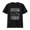 Cat Lover Cute Cats Owner T Shirt Vintage Washed Breathable Streetwear Unisex Fashion Designer Clothes Homme