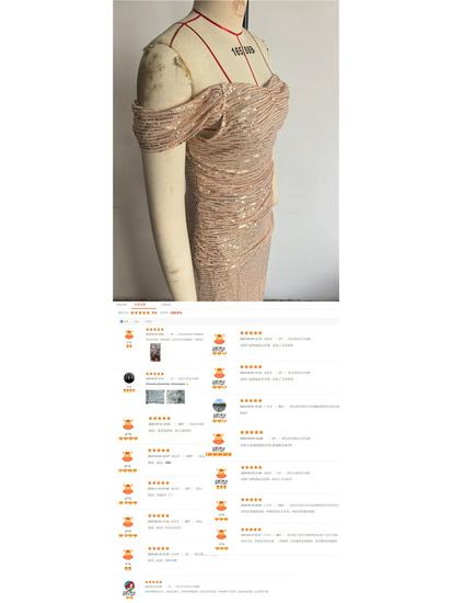 Europäisches & Amerikanisches One-Shoulder Pailletten-Schlitzkleid - Damen Freizeit Party Mode