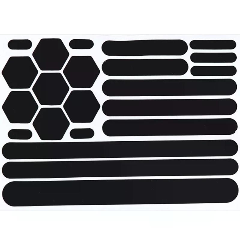 Reflective Stickers For Helmets Self-adhesive Reflective Tape For Helmets Bike Motorcycle Scooter Cycling Accessories