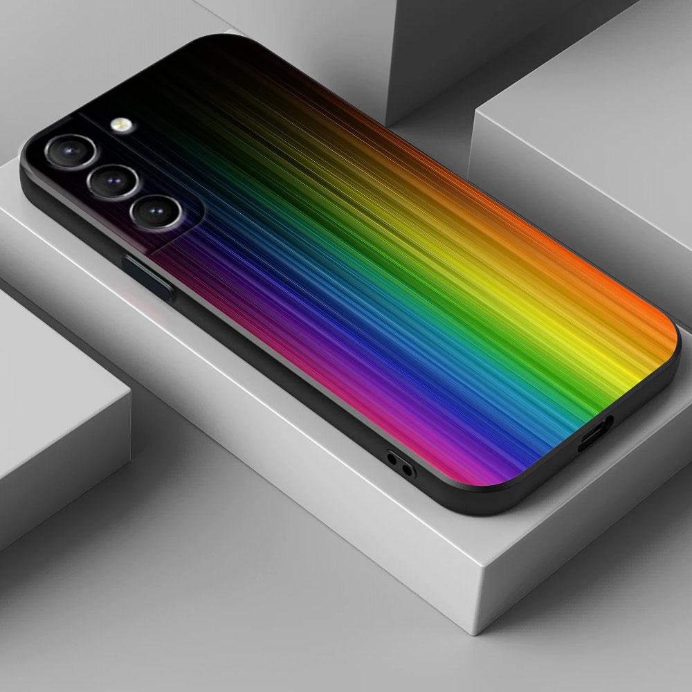 Gay Pride Flag Lesbians LGBT Rainbow S26Ultra Case For Samsung Galaxy S26 S25 S24 S23 S20 S21 FE S22 Ultra Plus Soft Phone Cover