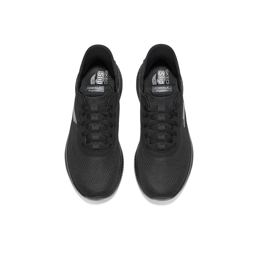 Skechers Go Walk Anywhere Running Simple Fashion Versatile Classic Mid-Top Running Shoes Men running shoes Black 216314C-BBK