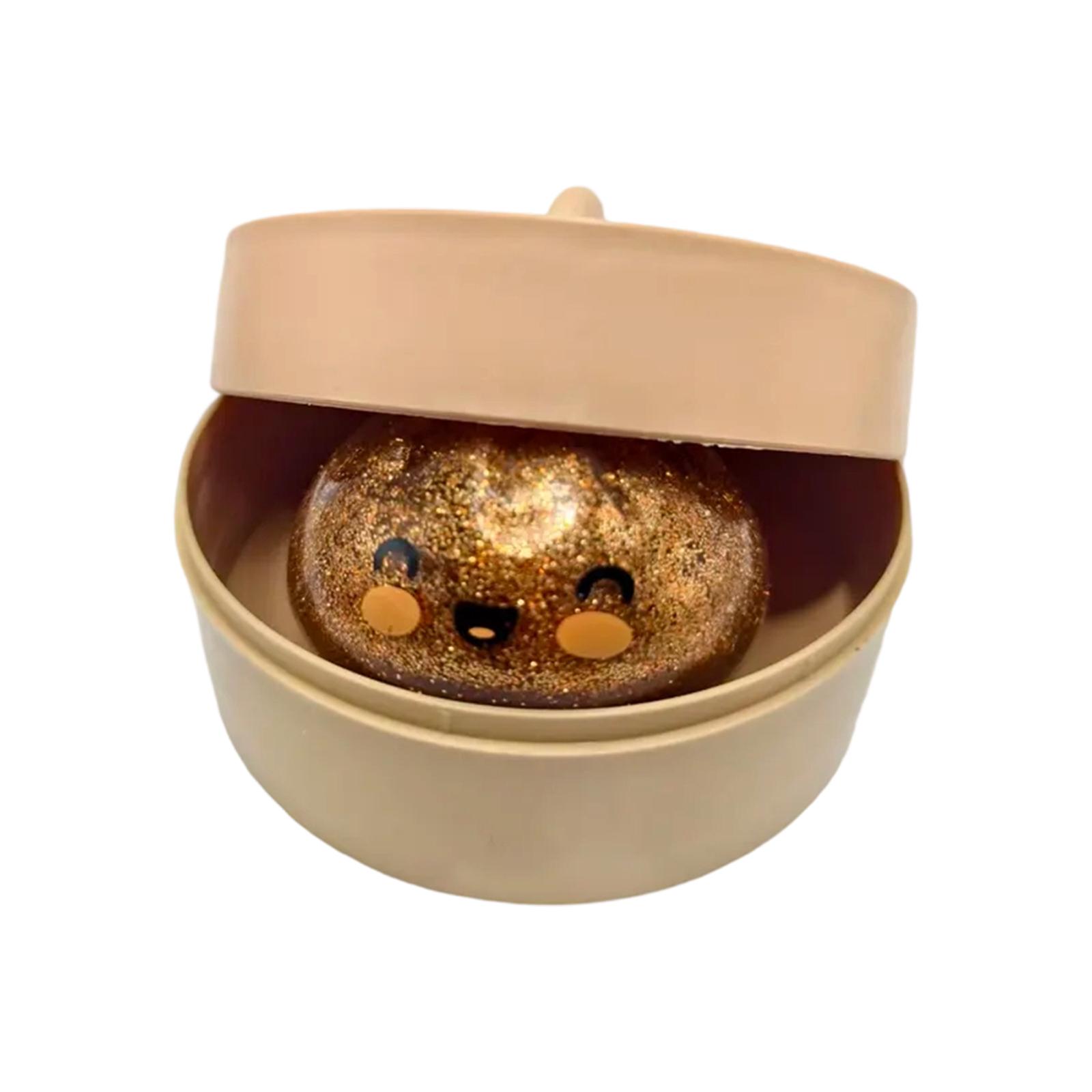 

Simulated Roast Pork Bun Toy; Cute Food; Decompression; Bun; Enjoy; Stress Relief Device.Prank Stress Relief Bun Toy Realistic Steamer Toy One Size