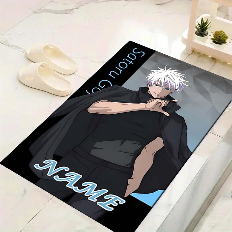 Custom 1Pc Jujutsu Kaisen Group Dynamic Rug Office Carpet Indoor Outdoor Entrance Doormat Nonslip Soft And Comfortable Living Room D29154