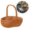 Stylish Rattans Handmade Flower Girl Basket Accessory for Weddings and Special Occasions Ornament Trendy Women Ladies