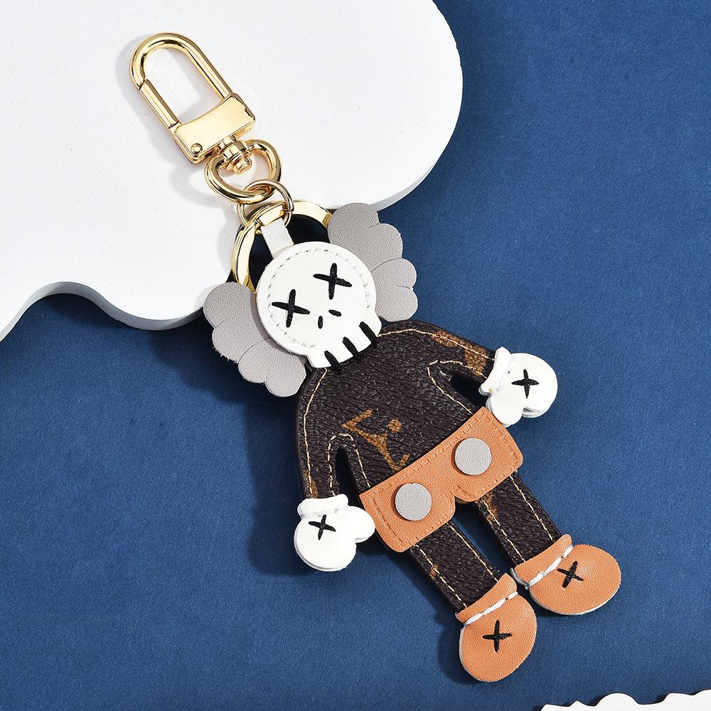 Cartoon Sesame Street Three-Dimensional Design Bag Pendant Keychain High-End Fashion Accessories