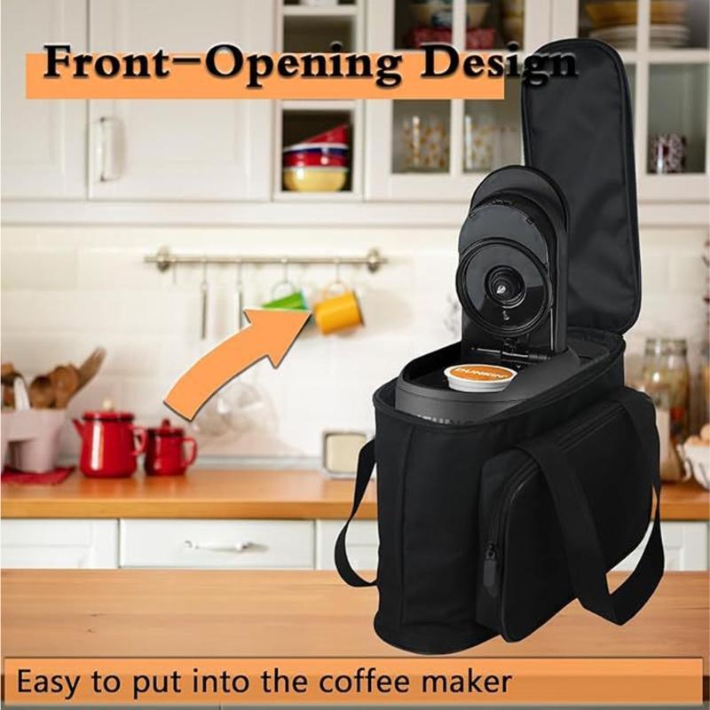 Waterproof and Shockproof Portable Cover for Single Serve Coffee Machines Featuring Thick Cushioning and Sturdy Structure.