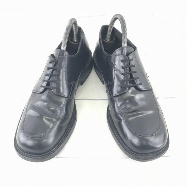 Germany Lloyd Leather U-Tip Dress Shoes Black 25.5(USED)