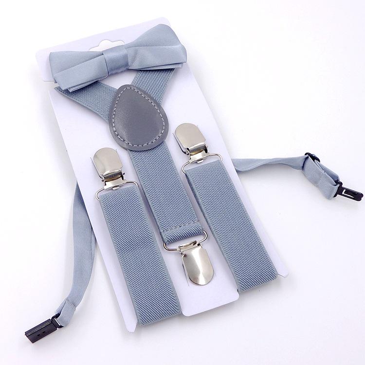 Kinder Mode Hosenträger Set: Trendige Hosenträger und Fliege für Kinderaufführungen