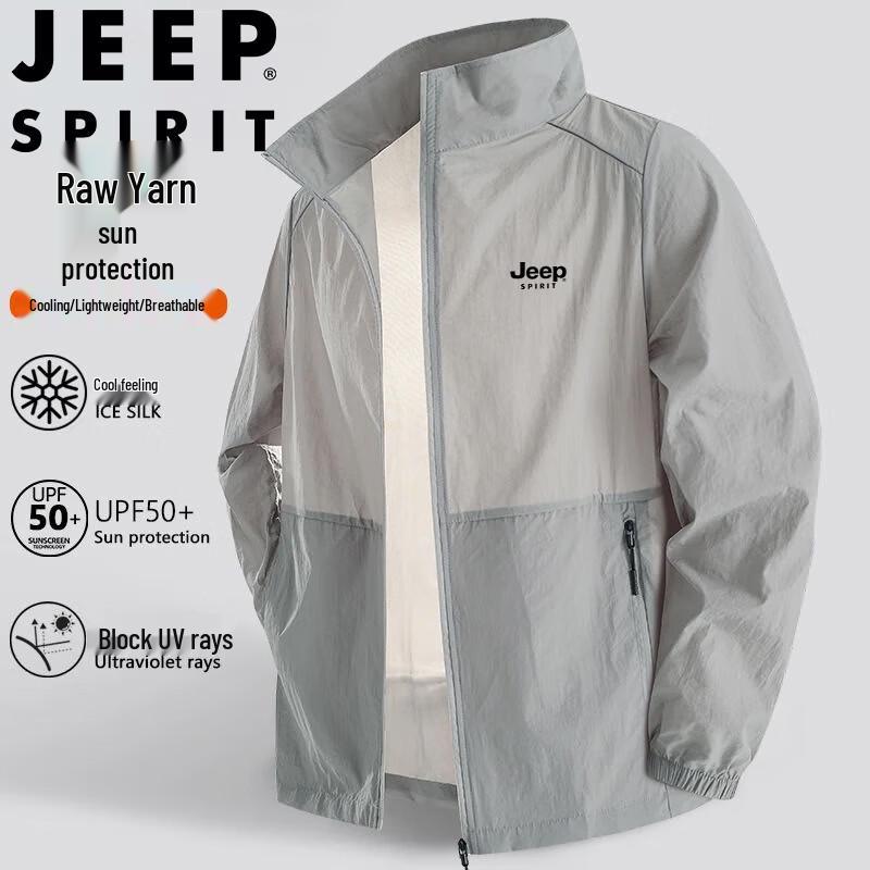 

JEEP SPIRIT Men s Hooded Outdoor Jacket Collection L