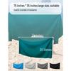 Magnetic Quick-Dry Beach Towel & Changing Cover