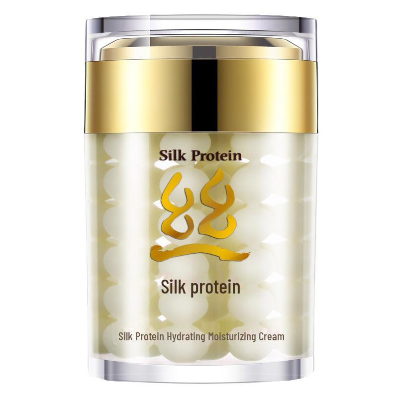Bioaqua Silk Protein Moisturizing Face Cream for Pore Minimizing & Skin Brightening