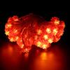 Festive Red Lantern String Lights, 20m 200 LED