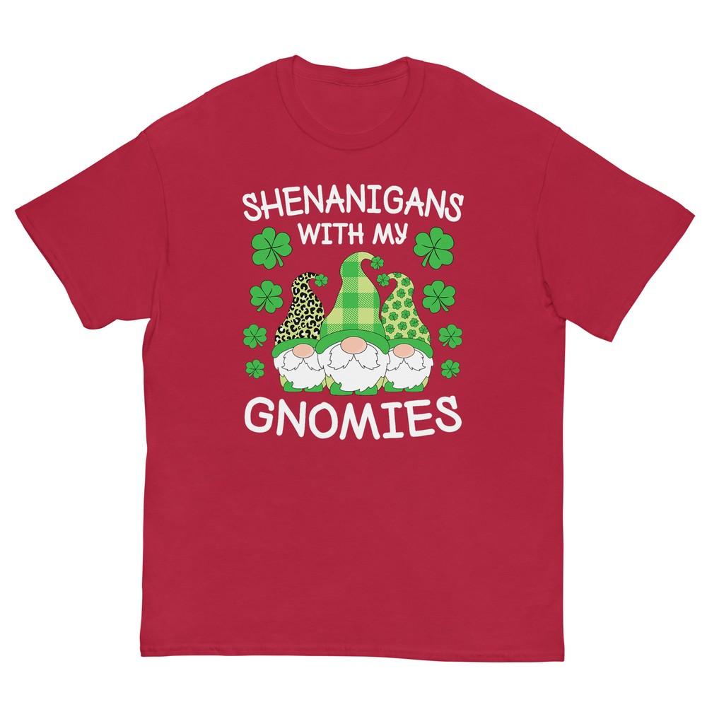 Shenanigans With My Gnomies St Patricks Day Gnome Unisex Unisex Tshirt