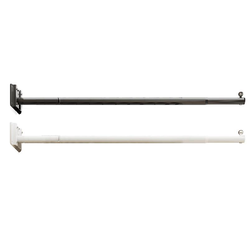 Universal Telescopic Clothes Drying Rack: Freely Retracting, Single-Sided, Folding Design for Household Use