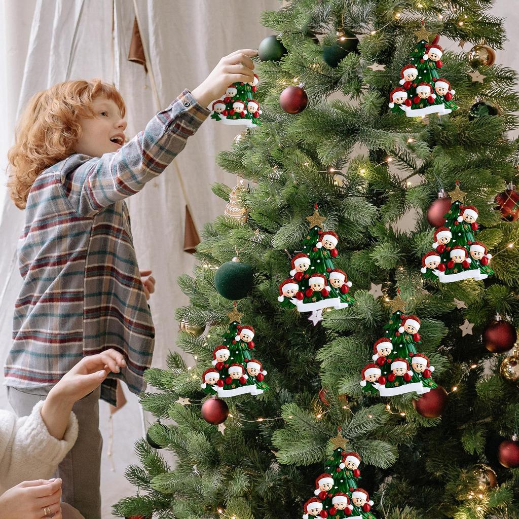 Christmas Tree Decorations Cute Figurine Seasonal Tree Pendant Christmas Decorations Indoor For Indoor Outdoor Party Gathering