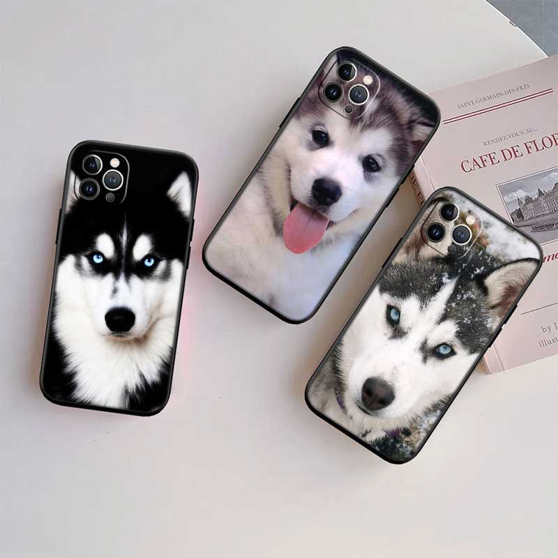 RE36 Husky Puppy Dog Case for Motorola Edge 60 60s 70 G86 G56 G54 E14 G04S G45 G54 G64 S30 S50 X30 X40 X50 Pro Power