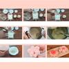 Non-stick Lotus Mousse Cake Mold 3D Soap Candle Mold Dessert Chocolate Mould Pudding Mold  Home