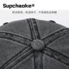 Old baseball cap men and women spring and autumn fashion denim baseball cap big head circumference cap
