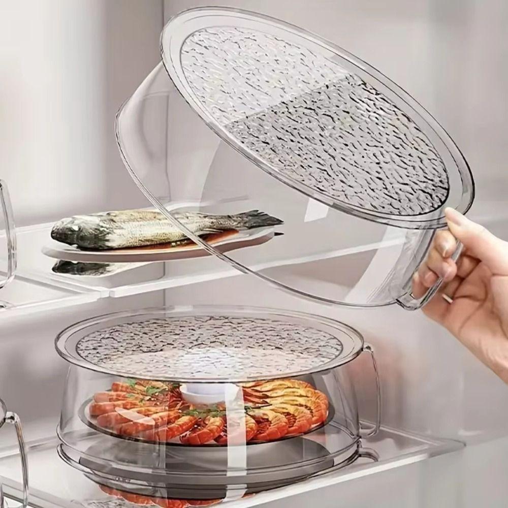 Stackable Food Insulation Cover Splash Bowl Cover Durable Vegetable Fruit Platter