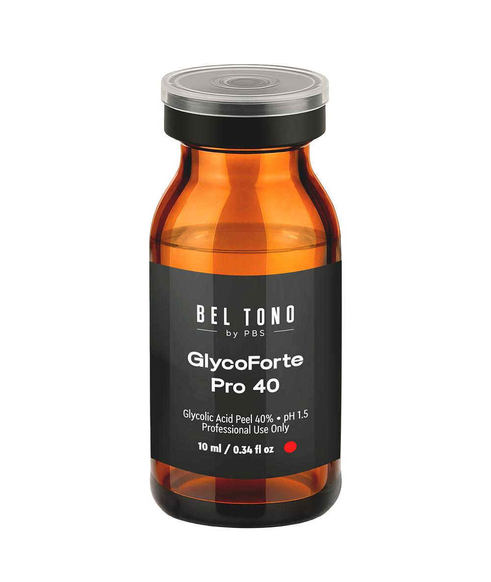 

GlycoForte Pro 40 Bel Tono Гліколевий пілінг 40% pH1.5, 10 мл.