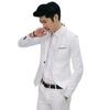 Men's Fashion One Button Suit Coat Wedding Business Casual Slim Lapel Jacket